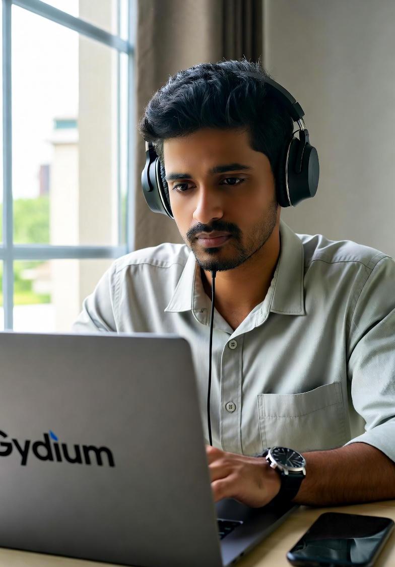 Man wearing a VR headset